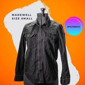 Madewell Denim Shirt / Womens Denim Shirt / Western style shirt